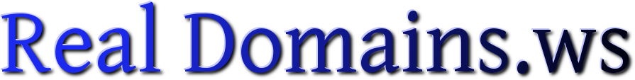 Real Domains.ws Logo